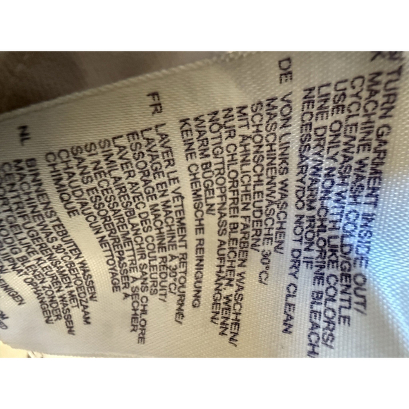 NYDJ‎ Sheri Slim Jeans Women's 8 White Stretch Denim Ankle Length NWT Flaw - Picture 9 of 11